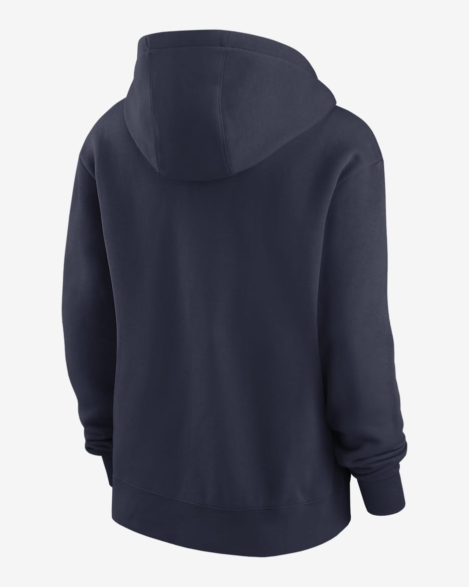 Nike navy fashion hoodie womens